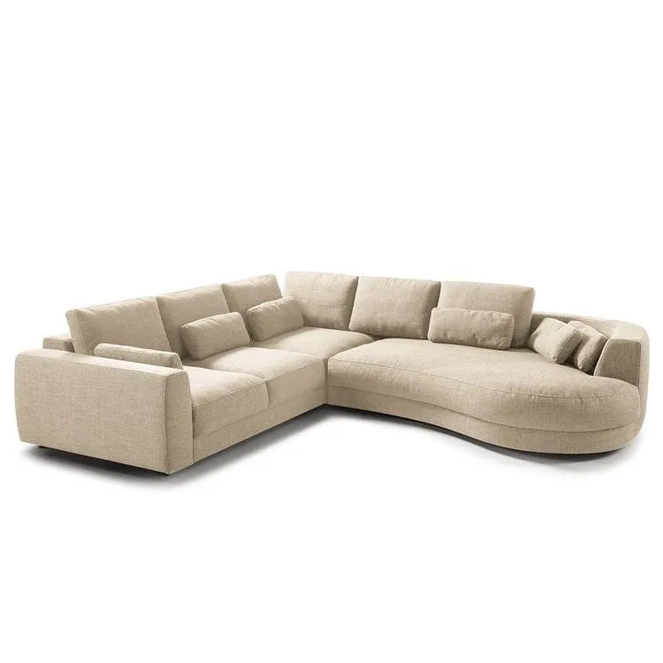 Jeanne Sectional Curve Sofa