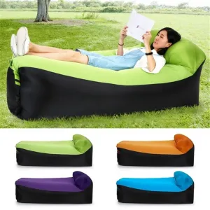 Lazy Sofa Lounger Air Sofa Unicorn Bean Bag Chair Fast Inflatable Outdoor Beach Lounger