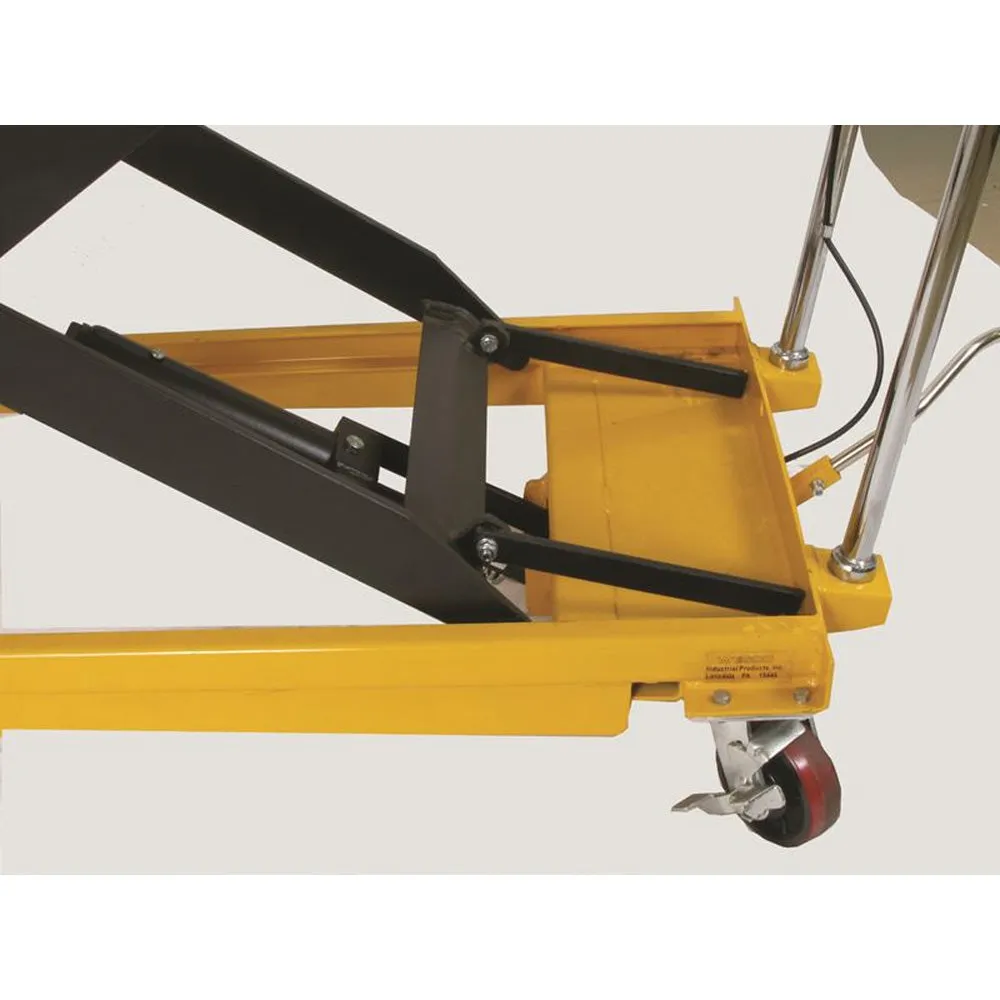 Long Deck Scissors Table, 1100-2200 lb Capacity