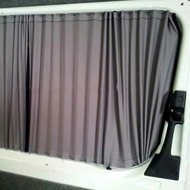 Mercedes Sprinter Premium Window Curtains - Black/Grey - CREATE YOUR OWN BUNDLE! Van-X