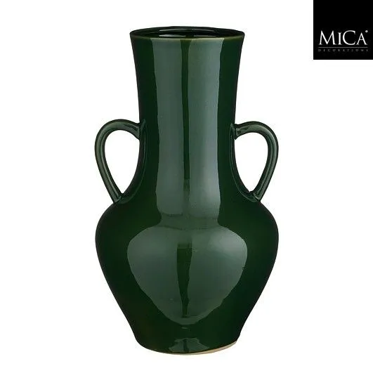 Mica Decorations 45cm x 26cm Green Marian Vase - 1152436