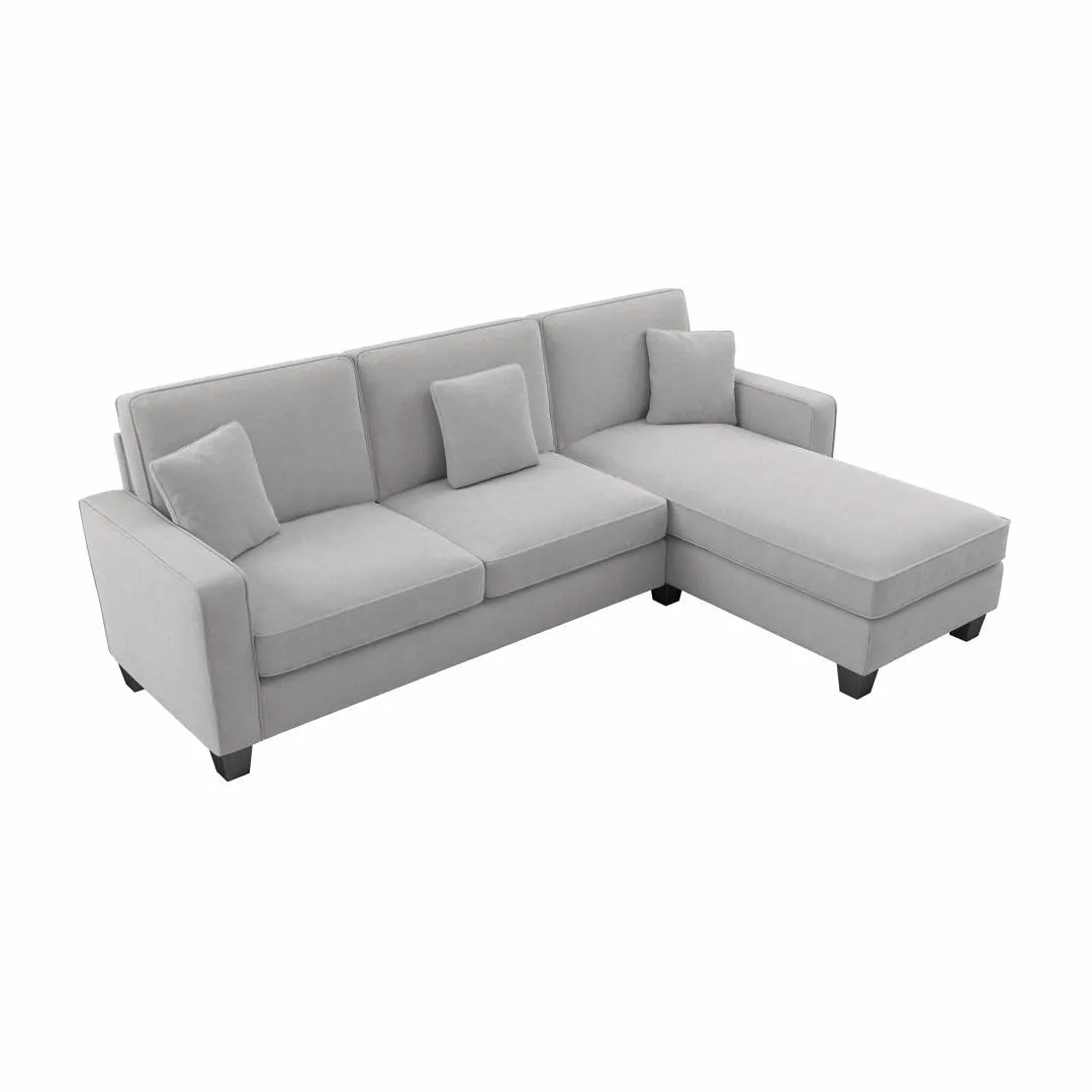 Moscow 4 Seater Mini L Shape Fabric Sofa For Living Room