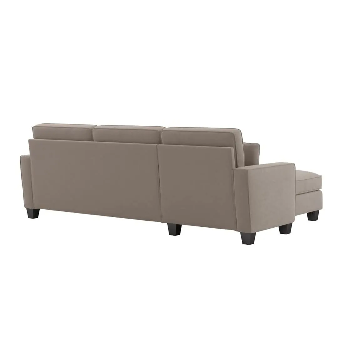 Moscow 4 Seater Mini L Shape Fabric Sofa For Living Room