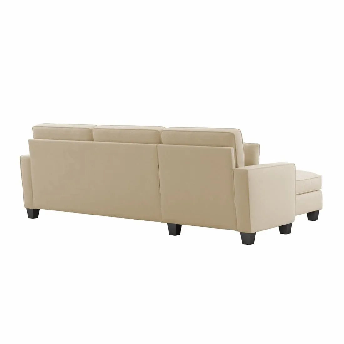 Moscow 4 Seater Mini L Shape Fabric Sofa For Living Room