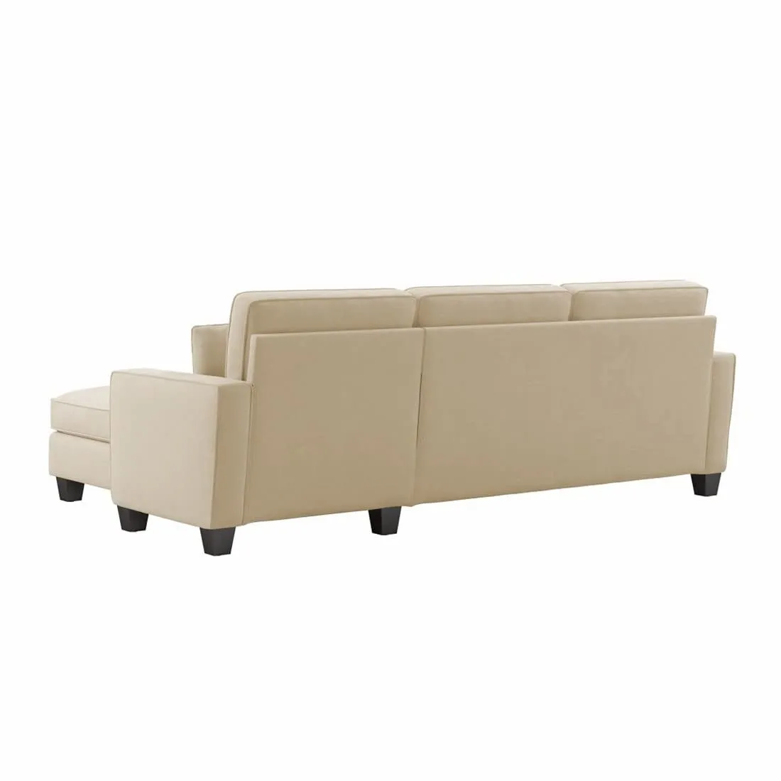 Moscow 4 Seater Mini L Shape Fabric Sofa For Living Room