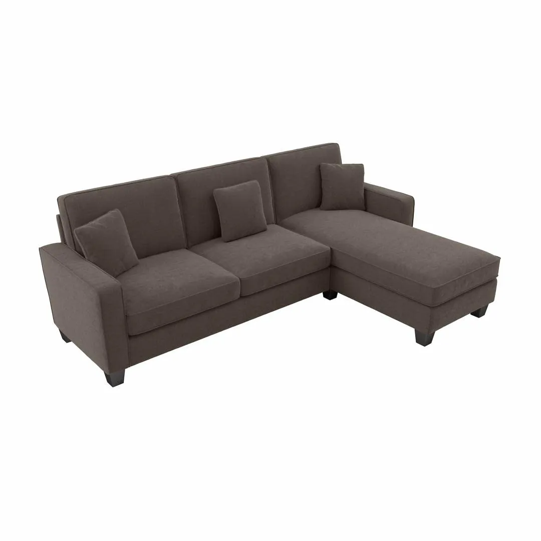 Moscow 4 Seater Mini L Shape Fabric Sofa For Living Room