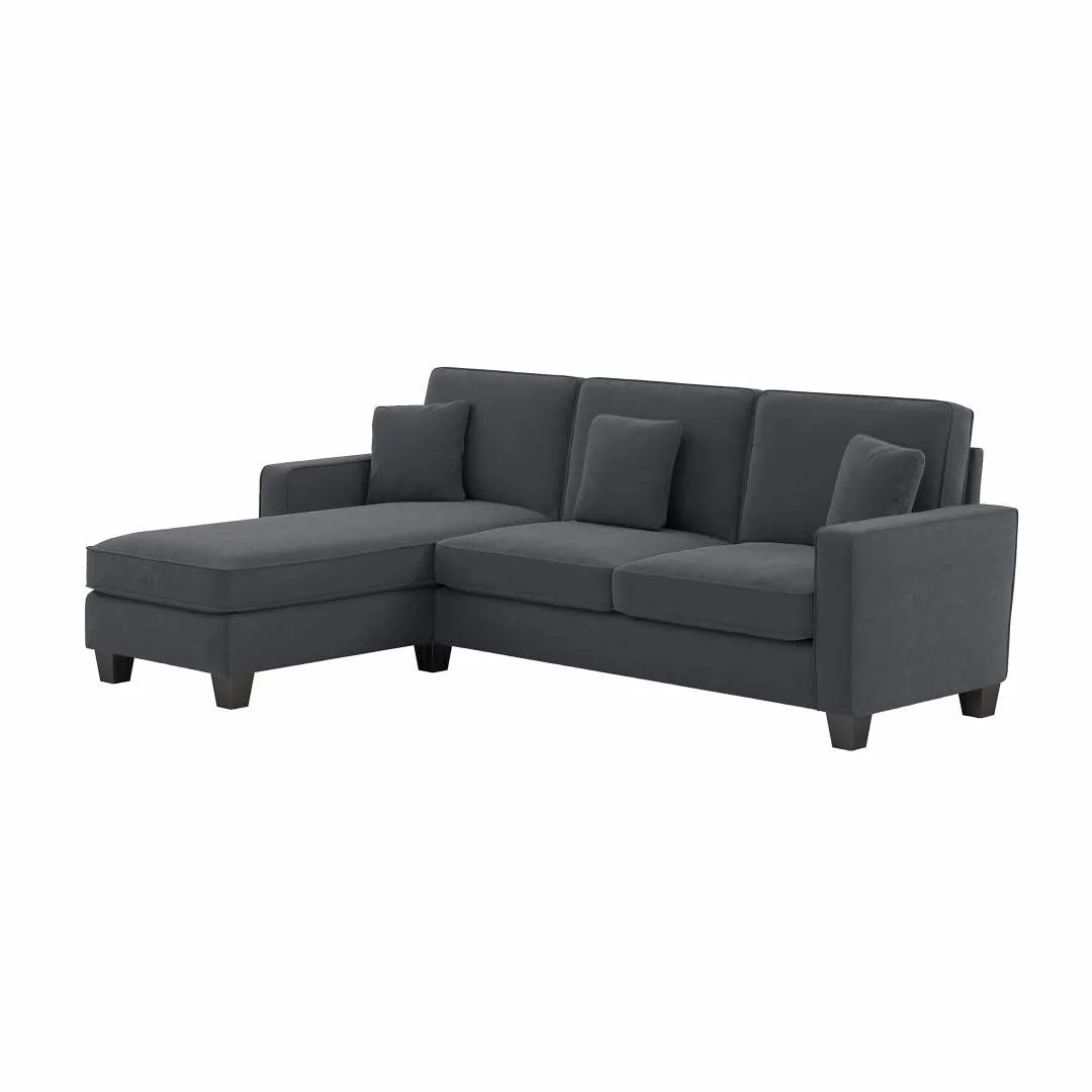 Moscow 4 Seater Mini L Shape Fabric Sofa For Living Room