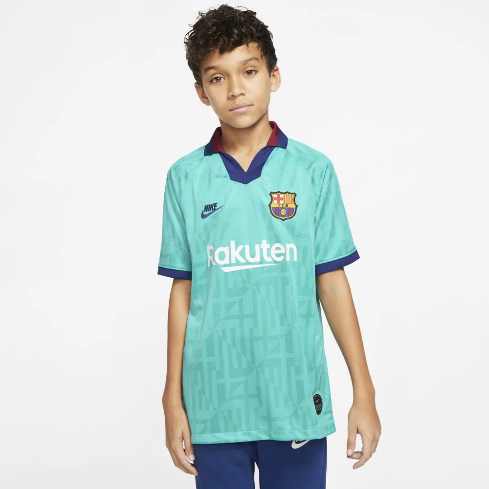 Nike FC Barcelona 2019/20 Stadium Third Big Kids' Soccer Jersey