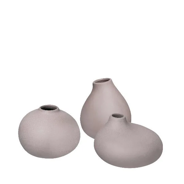 NONA Porcelain Mini Vases - Set of 3