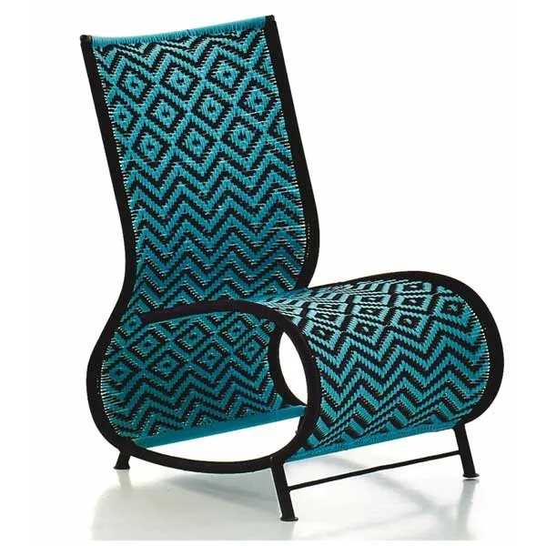 Outdoor Wicker Easy Lazy Chair - Finland Next