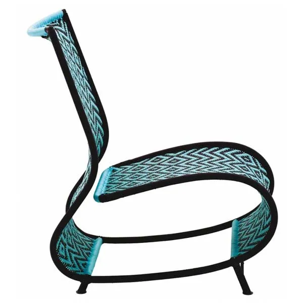 Outdoor Wicker Easy Lazy Chair - Finland Next