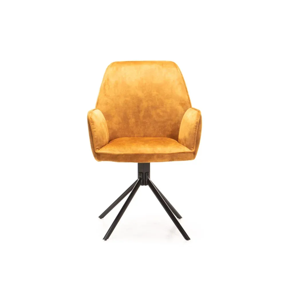 QUINN DELUXE VELVET DINING CHAIR