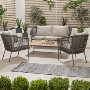 Reims Lounge Set Grey