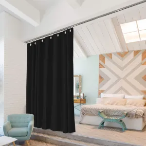 Room/Dividers/Now Ceiling Track Room Divider Kit - Midnight Black