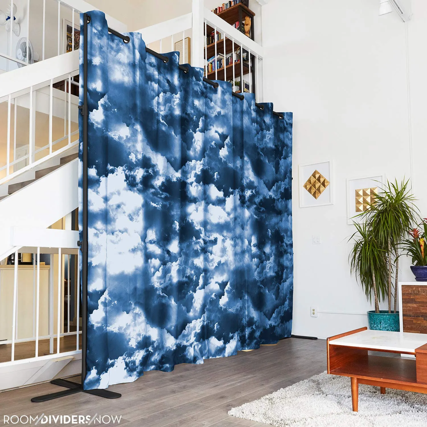 Room/Dividers/Now Premium Room Divider Curtain - Rolling Clouds