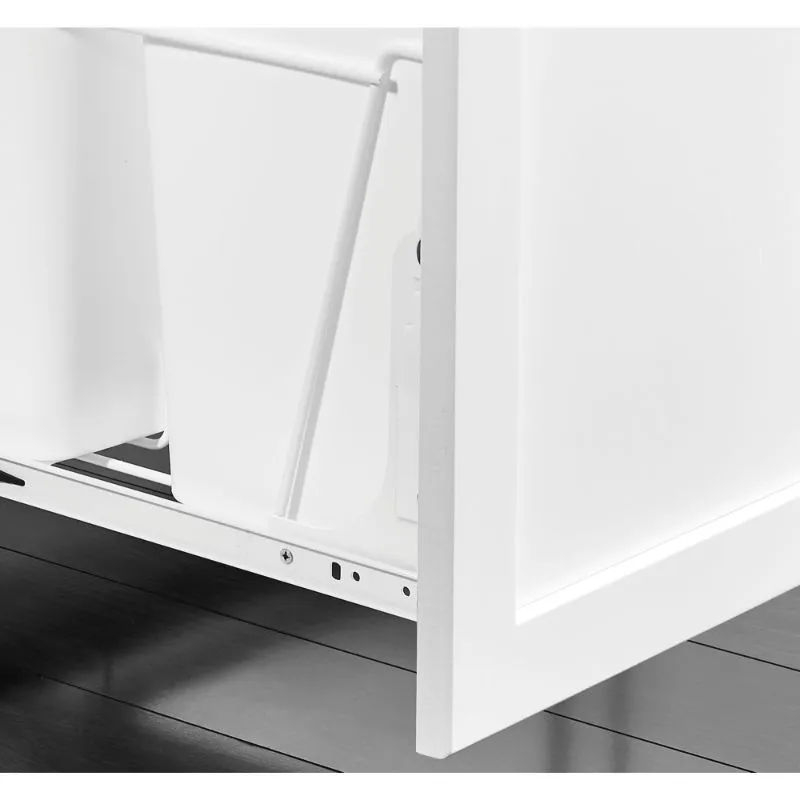 RV Series White Door Mount Kit (1.5" x 2.13" x 8")