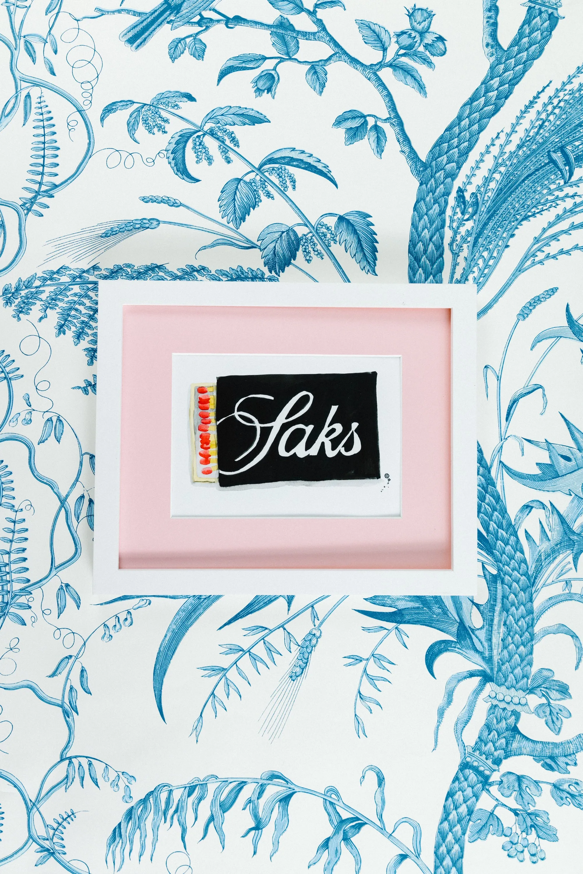 Saks Matchbook