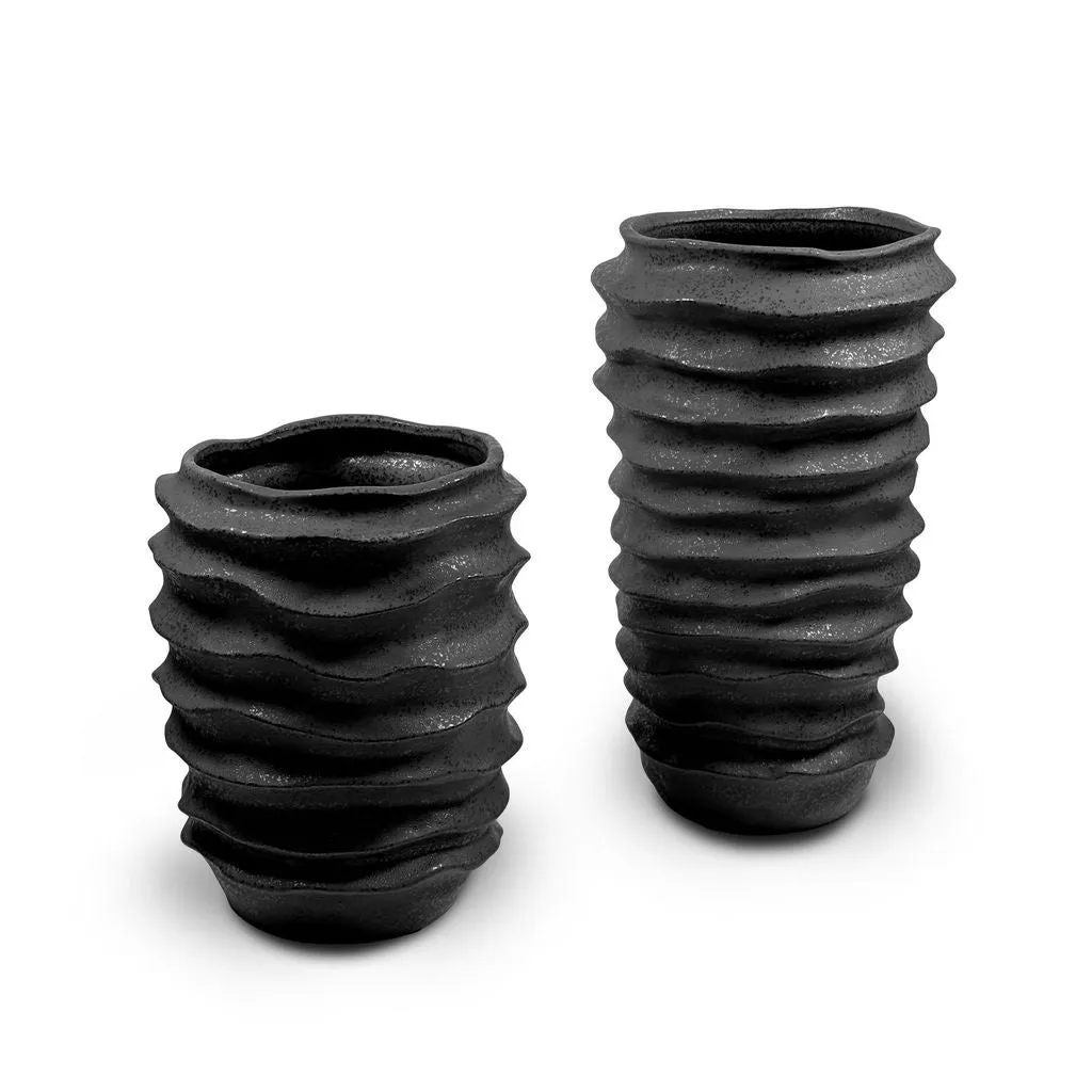 Set of Two Modern Ceramic Vases | Gift | Modern Vase | Home Decor | Holiday Gift