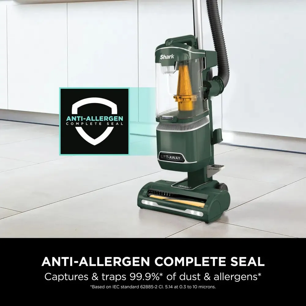 Shark NZ691UKT Anti Hair Wrap Upright Vacuum Cleaner with Lift-Away, Porsche Green