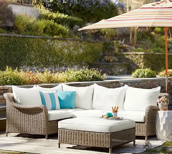 Sigma garden furniture import lounge suite outdoor wicker sofas