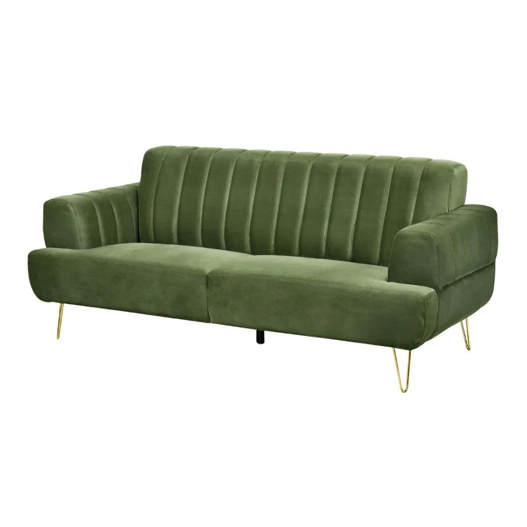 Somervilla Sofa Set in Green Color