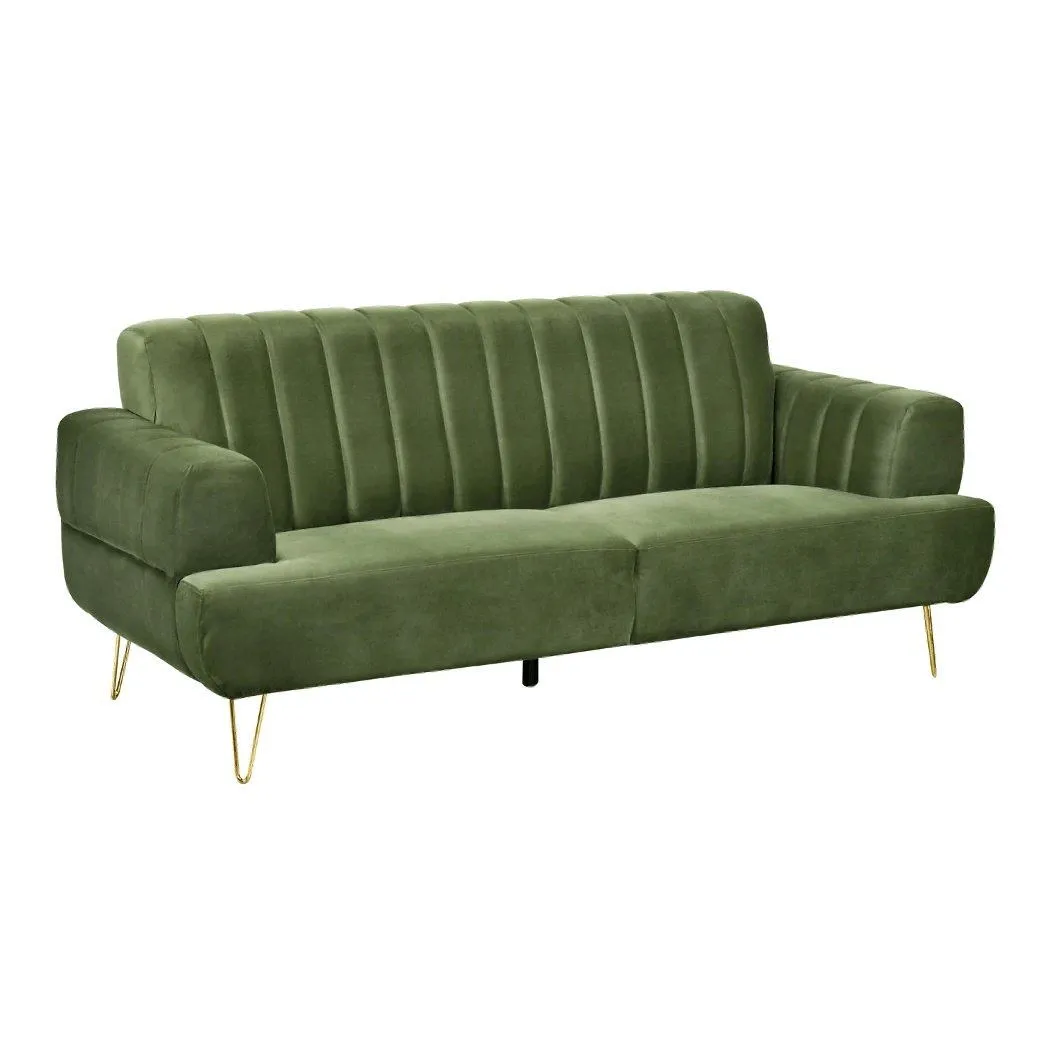 Somervilla Sofa Set in Green Color