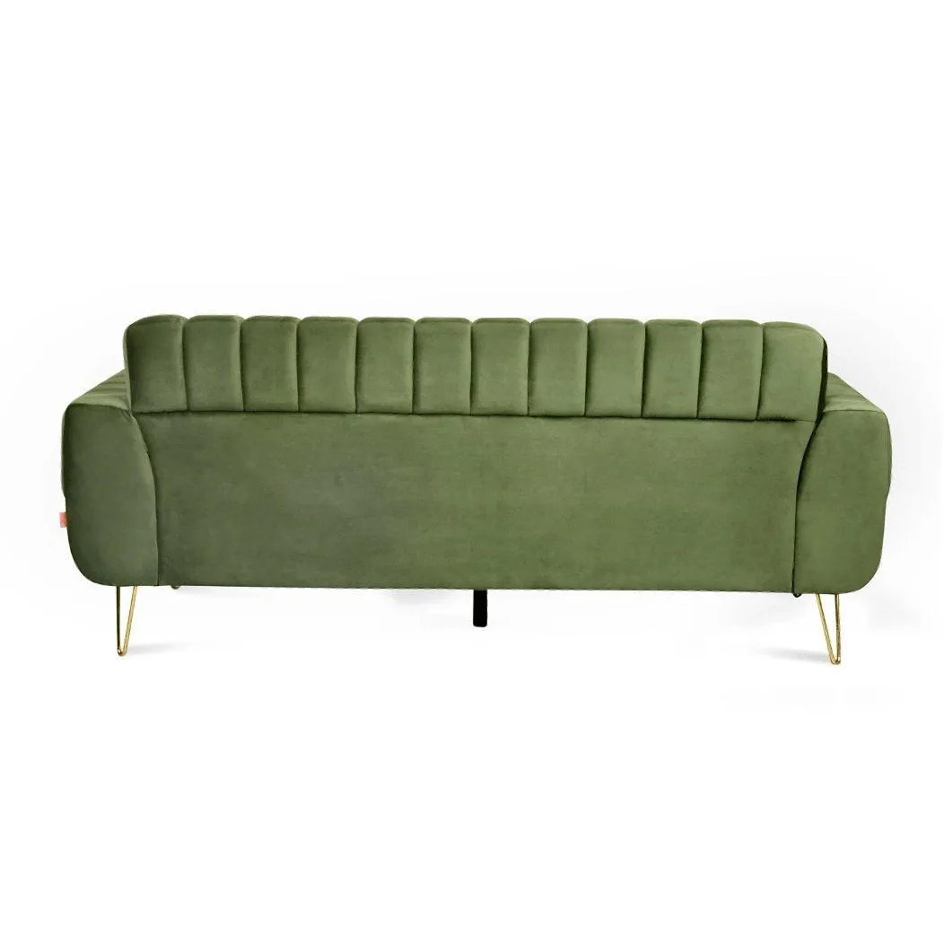 Somervilla Sofa Set in Green Color