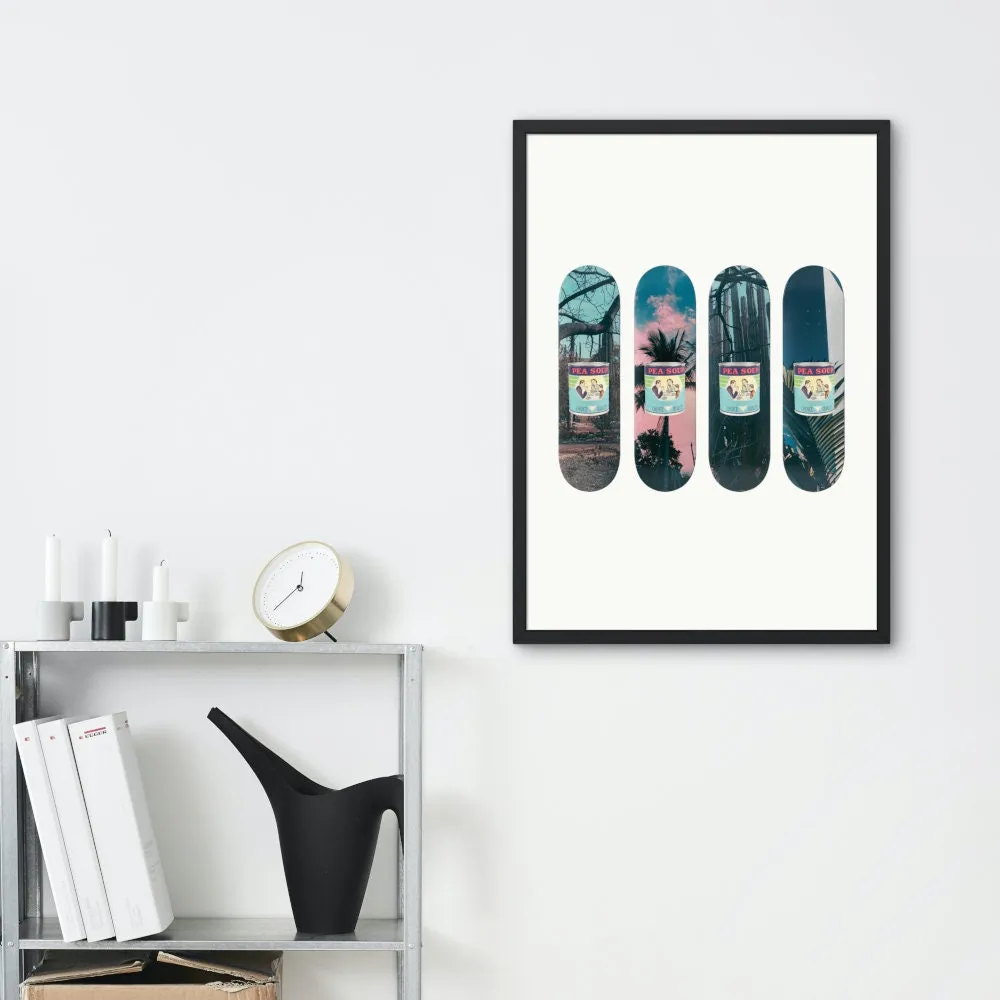 Soup Skateboard Wall Art PRINTABLE ART, Hypebeast, Sports Prints, Urban Decor, Skateboard Deck Wall Art, Andy Warhol Inspired