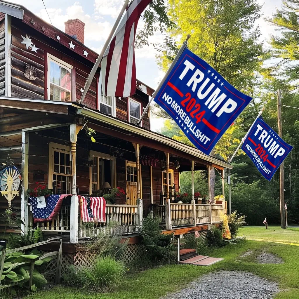 Trump 2024 3X5 Foot No More BS Flag