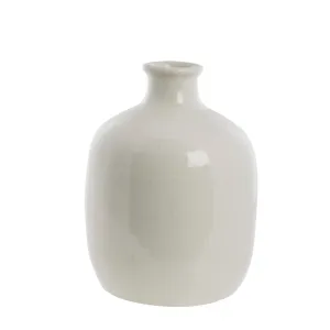 Vasilia vase H39.5 cm. off white