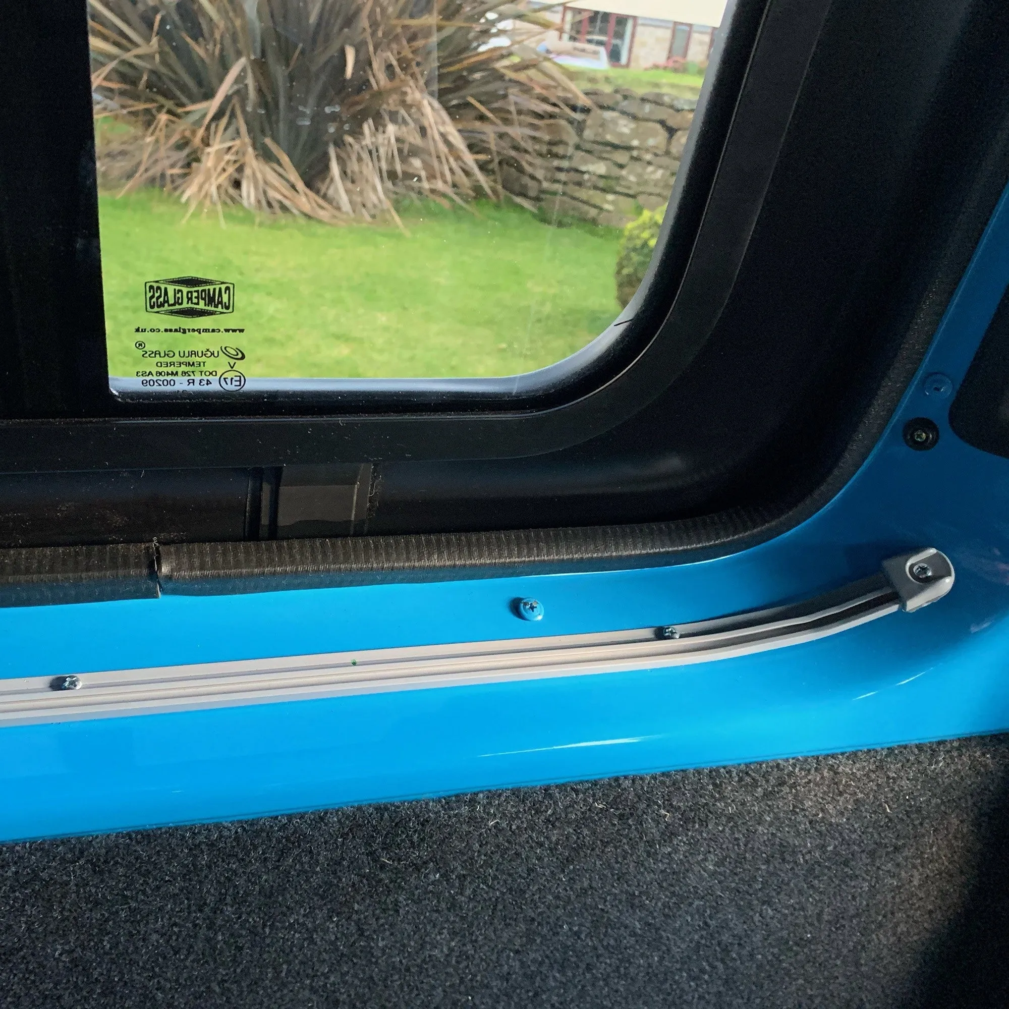 VW Caddy Premium 1 x Side Sliding Door Window Curtains Van-X