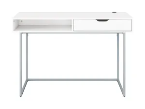 White Modern Computer Desk